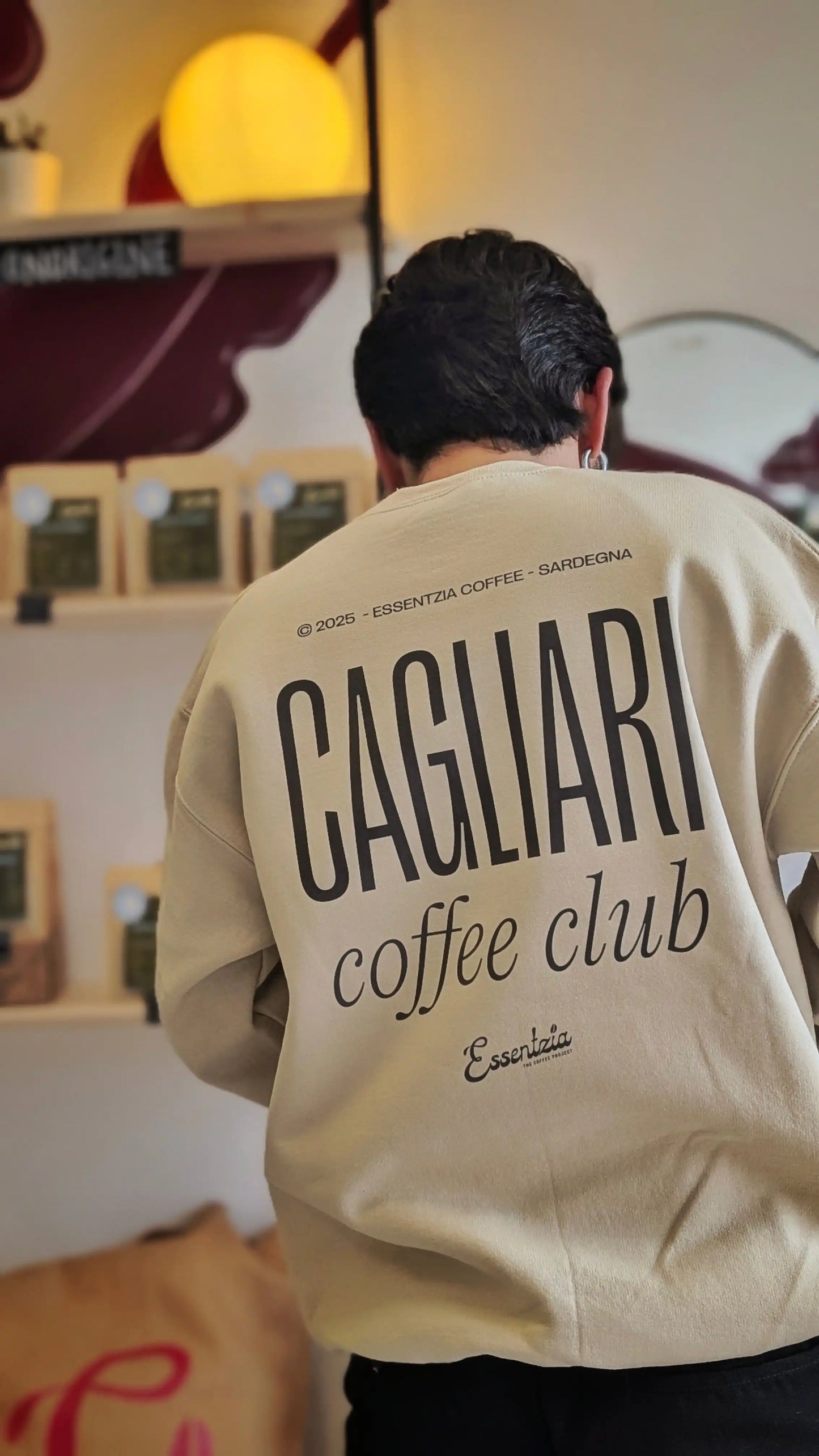 Essentzia Sweatshirt - "Cagliari Coffee Club"